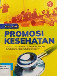BUKU AJAR PROMOSI KESEHATAN