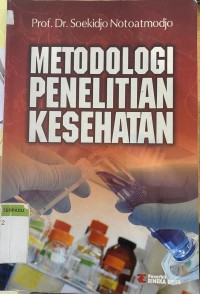 Metodologi Penelitian Kesehatan